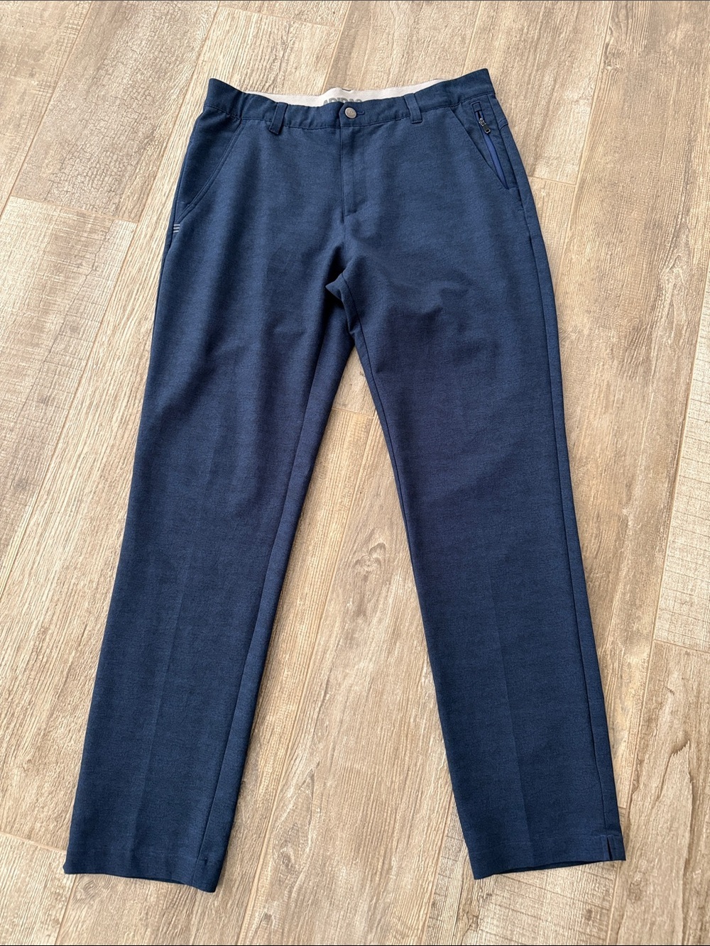 Men's Navy Blue Adidas Casual Stretch golf Pants size 34x32